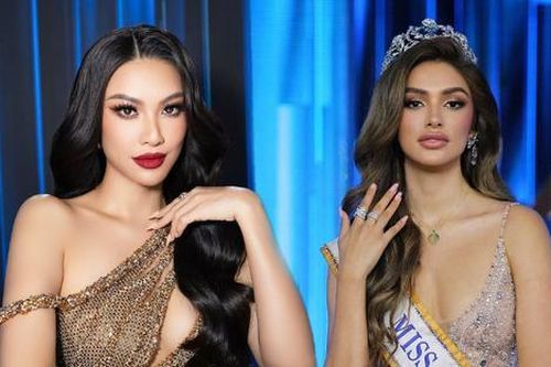 Đương kim Hoa hậu Siêu quốc gia 2023 nhờ ê-kíp của Kim Duyên make-up