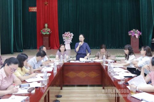 Kiểm tra xây dựng nông thôn mới tại huyện Văn Quan và Lộc Bình