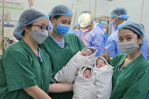 Mang thai tới tuần 32, sản phụ ở Hải Phòng mới phát hiện mang tam thai tự nhiên hiếm gặp