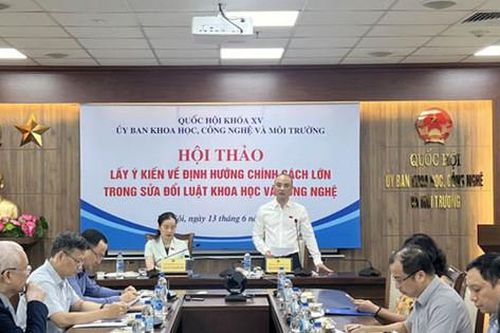 Hoàn thiện thể chế để thúc đẩy khoa học, công nghệ