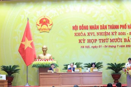 Thông qua Nghị quyết về xét tặng Kỷ niệm chương 'Vì sự nghiệp xây dựng Thủ đô'