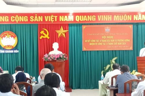 Khánh Hòa: Ủy ban Đoàn kết Công giáo triển khai nhiệm vụ 6 tháng cuối năm 2024