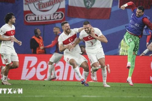 Kết quả EURO 2024 ngày 3/7: Thổ Nhĩ Kỳ đánh bại Áo, giành vé cuối vào tứ kết