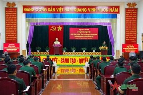 Sư đoàn 968 (Quân khu 4) sơ kết công tác Đảng, công tác chính trị