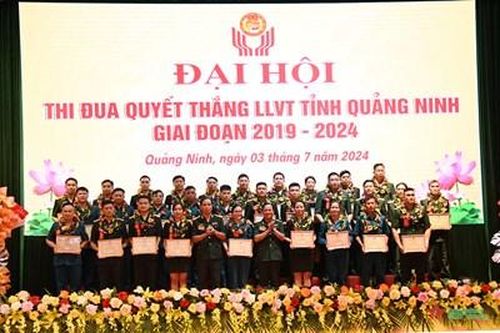 Đại hội Thi đua Quyết thắng lực lượng vũ trang tỉnh Quảng Ninh giai đoạn 2019-2024