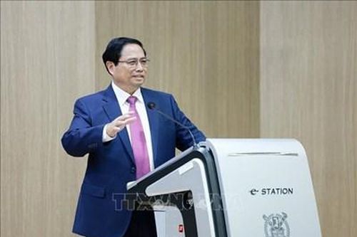 Thủ tướng Chính phủ Phạm Minh Chính phát biểu chính sách tại Đại học Quốc gia Seoul