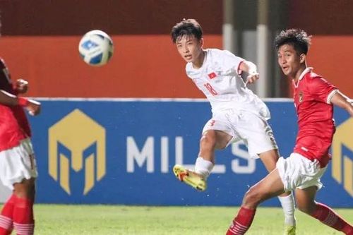 U16 Việt Nam thua tan nát U16 Indonesia