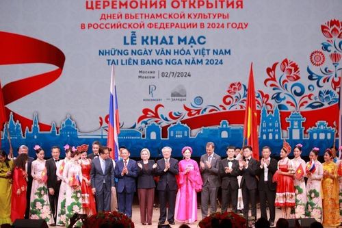 Khai màn chuỗi hoạt động quảng bá văn hóa Việt Nam tại Liên bang Nga