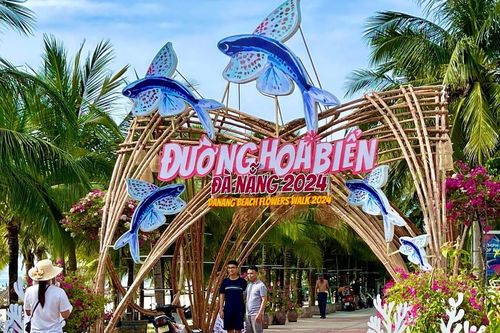 Đà Nẵng chuẩn bị đưa đường hoa biển vào hoạt động
