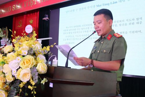 Thí điểm mô hình phong trào toàn dân bảo vệ ANTQ có sự tham gia của cộng đồng người Hàn Quốc