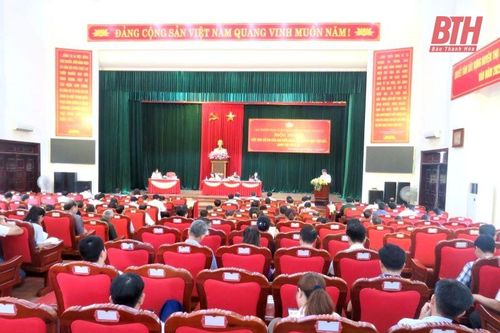 Đoàn ĐBQH tỉnh tiếp xúc cử tri huyện Thọ Xuân
