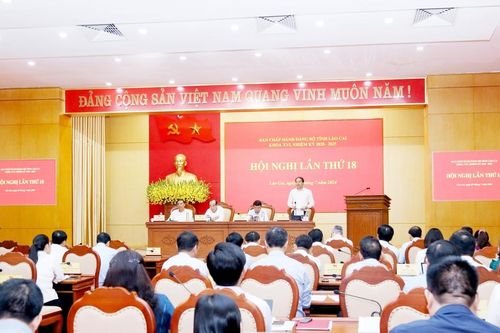 Ban Chấp hành Đảng bộ tỉnh thông qua Nghị quyết Hội nghị lần thứ 18