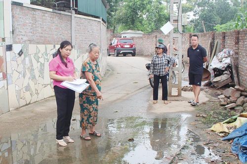 Nguyện vọng của người dân phường Minh Nông đang được UBND thành phố Việt Trì chỉ đạo giải quyết