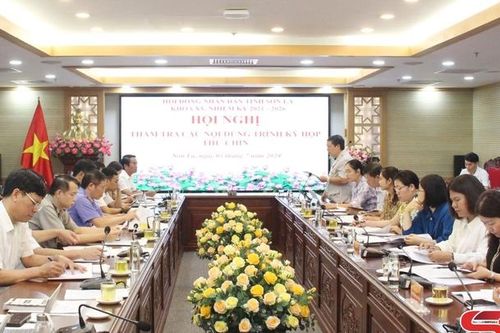 Thẩm tra các nội dung trình Kỳ họp thứ chín HĐND tỉnh