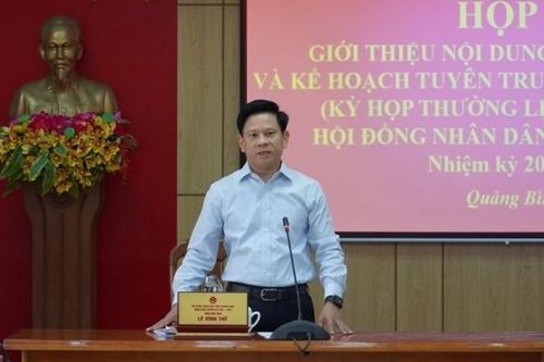 HĐND tỉnh Quảng Bình xem xét các nhiệm vụ phát triển quan trọng nửa cuối năm 2024