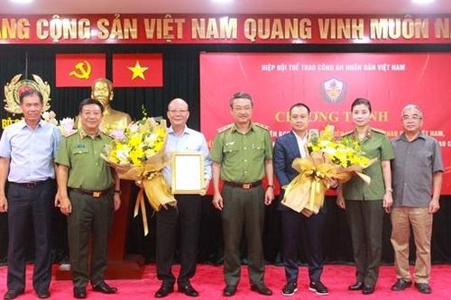 Bổ sung Ủy viên Ban Chấp hành Hiệp hội Thể thao CAND, khen thưởng tập thể, cá nhân xuất sắc