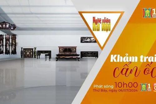 Nghệ nhân Hà Nội: Khảm trai, cẩn ốc