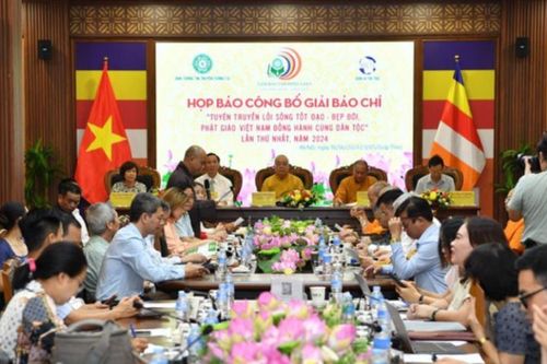 Bổ sung Giải thưởng Giải Báo chí Phật giáo năm 2024