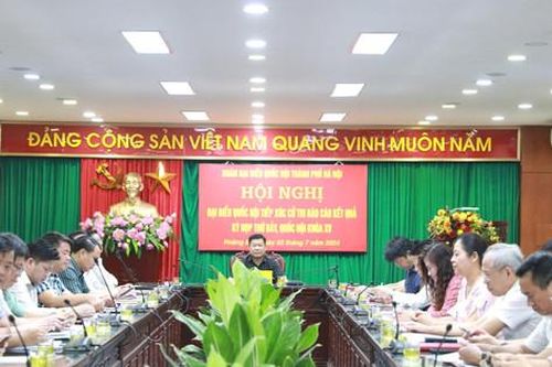 Cử tri Gia Lâm, Hoàng Mai quan tâm công tác phòng cháy, chữa cháy và môi trường