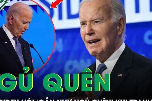Tổng thống Biden thừa nhận 'gần như ngủ quên' trong buổi tranh luận với ông Trump