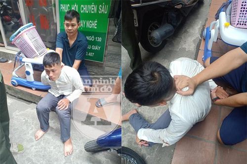 Hà Nội: Lực lượng đảm bảo an ninh trật tự cơ sở phối hợp bắt ổ nhóm một ngày 'ăn' 4 xe máy