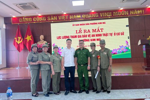 Phát huy vai trò nòng cốt hỗ trợ bảo vệ an ninh trật tự ở cơ sở