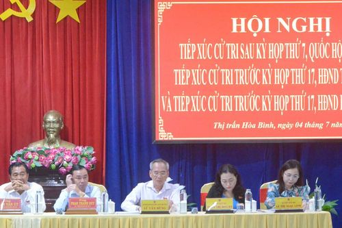 Cử tri Bạc Liêu phản ánh, kiến nghị nhiều vấn đề bức thiết tại địa phương