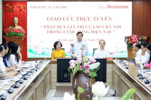 Phát huy giá trị của Sen Hà Nội trong cuộc sống hiện nay