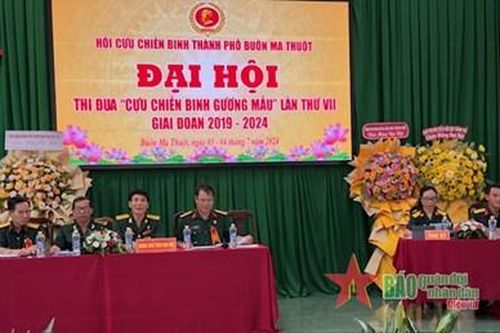 Hội Cựu chiến binh thành phố Buôn Ma Thuột thực hiện tốt Phong trào 'Cựu chiến binh gương mẫu'