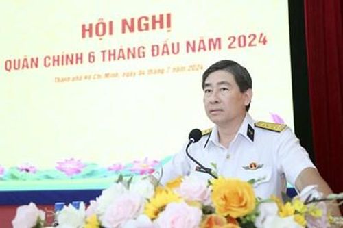 Quân cảng Sài Gòn tổ chức Hội nghị Quân chính 6 tháng đầu năm 2024