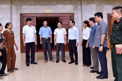 Bộ trưởng Ngoại giao Bùi Thanh Sơn tiếp xúc cử tri tại huyện Vĩnh Tường, Vĩnh Phúc