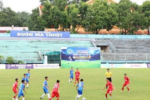 Chủ nhà Đăk Lăk thắng trận ra quân giải bóng đá thiếu niên toàn quốc 2024