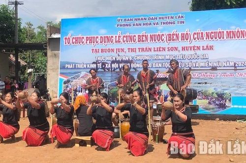 Đắk Lắk: Phục dựng Lễ cúng bến nước truyền thống của người M'nông