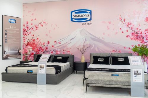 Rita Võ ra mắt 2 sản phẩm nệm của thương hiệu Simmons Nhật Bản dành riêng cho thị trường Việt Nam