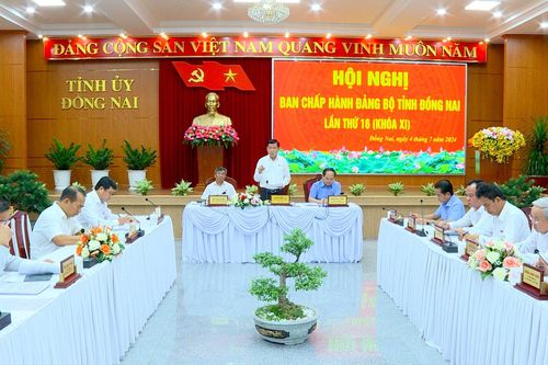 Hội nghị Ban Chấp hành Đảng bộ tỉnh lần thứ 16: Tìm giải pháp để thúc đẩy Đồng Nai tăng trưởng mạnh mẽ