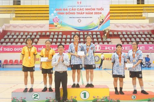 Bế mạc Giải đá cầu các nhóm tuổi tỉnh Đồng Tháp năm 2024
