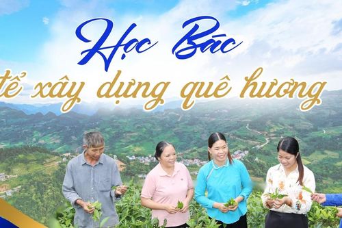 Học Bác để xây dựng quê hương
