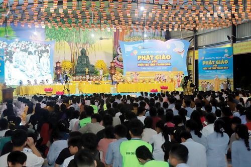 Thanh Hóa: Khai mạc khóa tu 'Phật giáo với tuổi trẻ' lần thứ XIV năm 2024