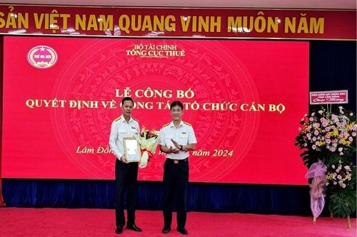 Ông Nguyễn Văn Tiến giữ chức Phó cục trưởng Cục Thuế Lâm Đồng