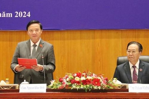 Quốc hội Việt Nam và Quốc hội Lào tổ chức Tọa đàm khoa học về sửa đổi, bổ sung Hiến pháp