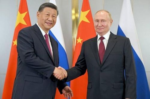 Tổng thống Nga và Chủ tịch Trung Quốc gặp mặt bên lề thượng đỉnh SCO