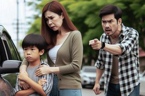 Con lấy gạch vẽ lên ô tô hàng xóm, mẹ gây bức xúc khi nói 'trẻ con biết gì đâu'