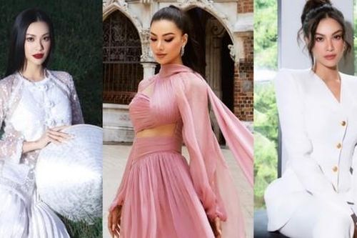 Á hậu Kim Duyên diện đồ nổi bật khi làm giám khảo Miss Supranational 2024