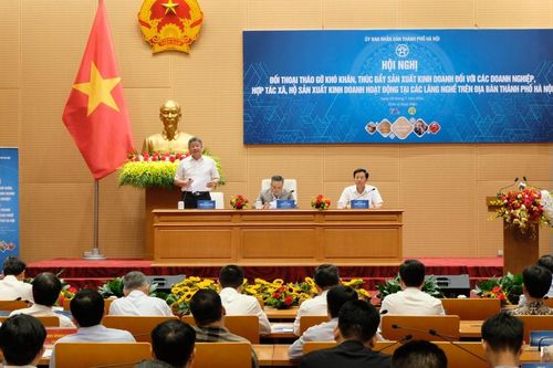 Chủ tịch UBND TP Hà Nội đối thoại, gỡ khó cho phát triển làng nghề