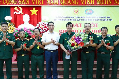Chi hội doanh nhân CCB huyện Thường Tín: 'cánh tay nối dài' phát triển kinh tế