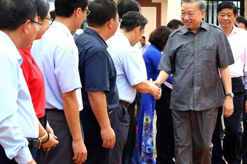 Chủ tịch nước Tô Lâm làm việc tại tỉnh Vĩnh Long