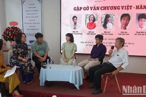 Gặp gỡ văn chương Việt-Hàn tại Thành phố Hồ Chí Minh