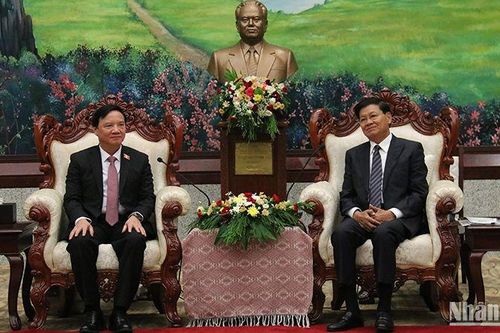 Việt Nam và Lào chia sẻ kinh nghiệm về nghiên cứu lập pháp