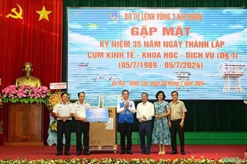 Tiểu đoàn DK1, Vùng 2 Hải quân gặp mặt kỷ niệm 35 năm Ngày thành lập