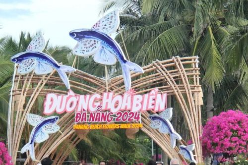 Đặc sắc đường hoa biển Đà Nẵng 2024